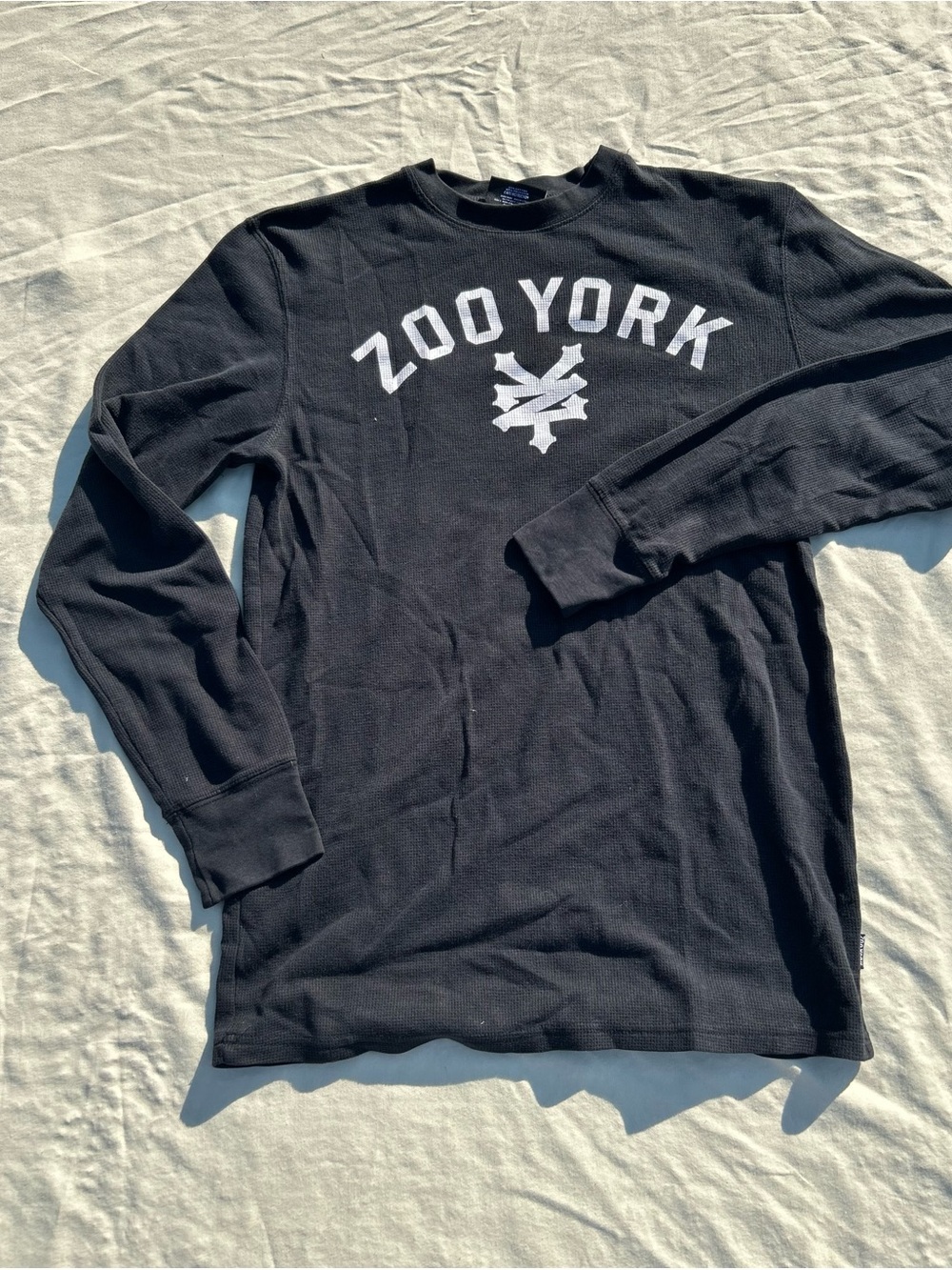 Zoo York Men’s Black Long-Sleeve Logo Shirt